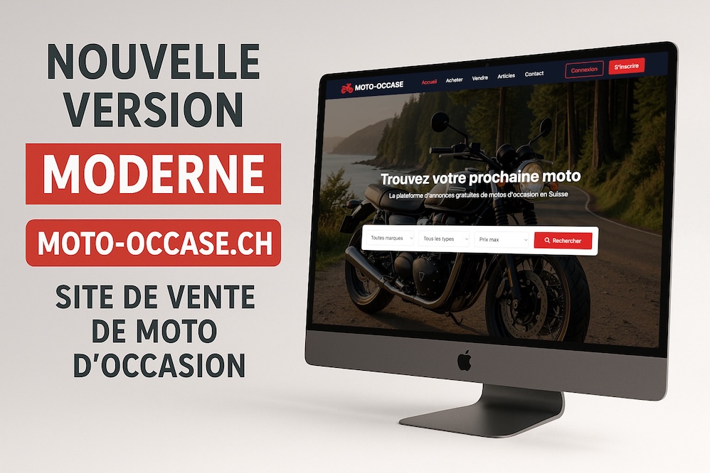 Un nouveau site pour les 20 ans de Moto-Occase