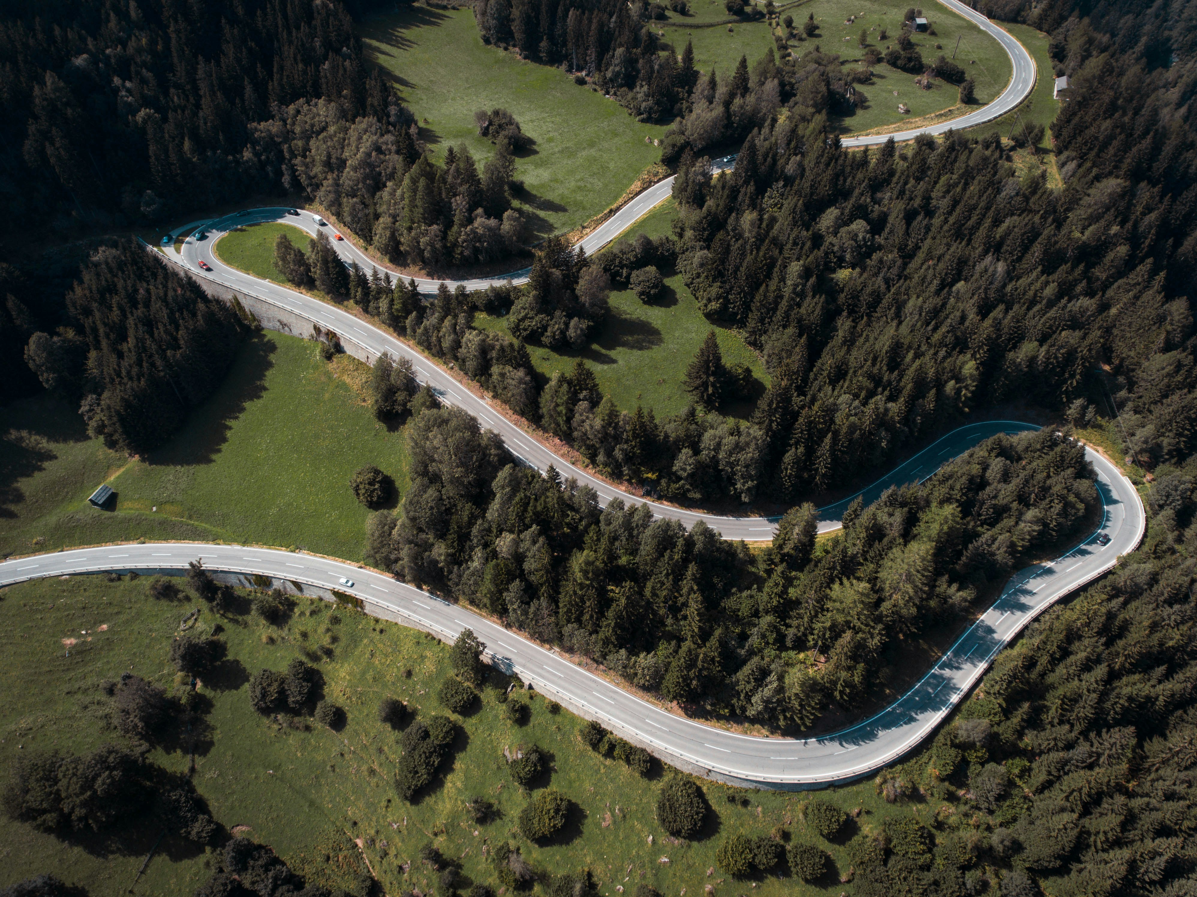 Route moto en Suisse
